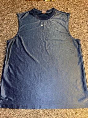 Nike Men’s Blue Muscle Tank